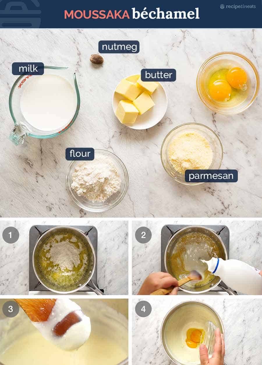 Bechamel Sauce for Moussaka