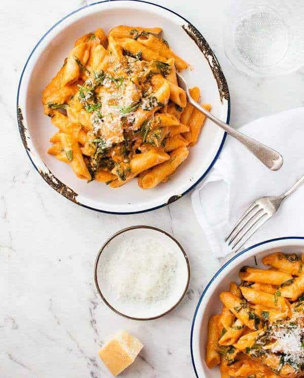 Creamy Sun Dried Tomato Pasta