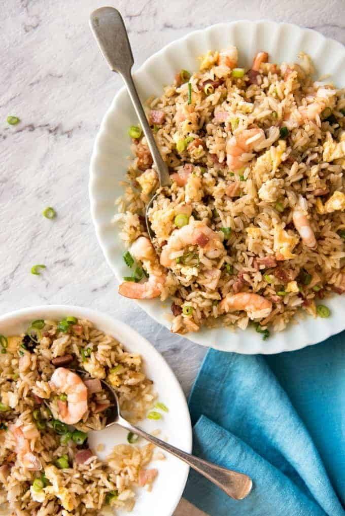 Chinese Fried Rice - A recipe for those who want Chinese Fried Rice that really does taste like what you get at restaurants..