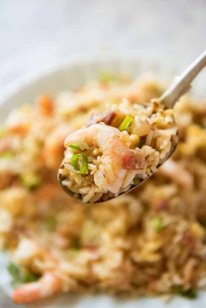 Chinese Fried Rice - A recipe for those who want Chinese Fried Rice that really does taste like what you get at restaurants..