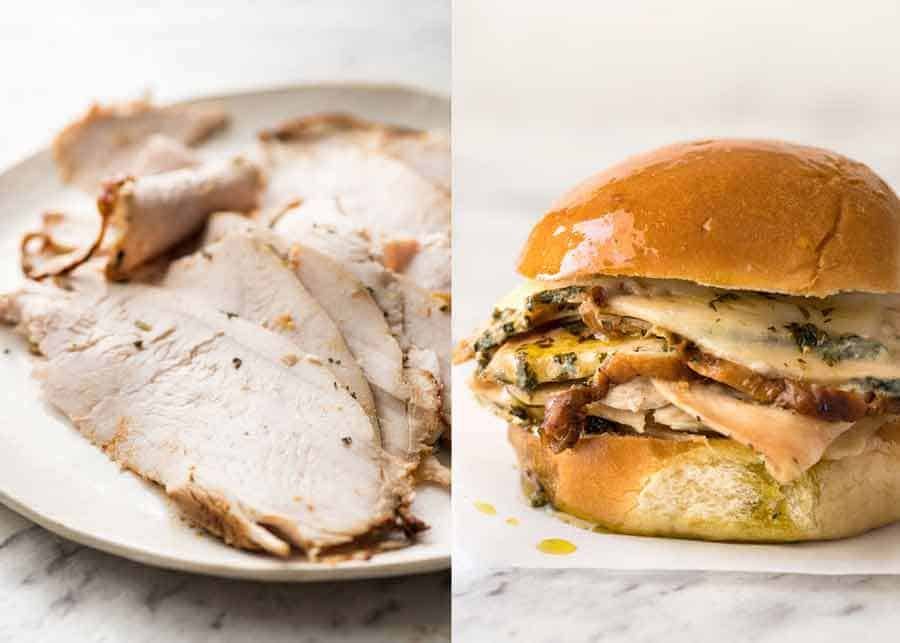 Leftover Turkey Sandwich