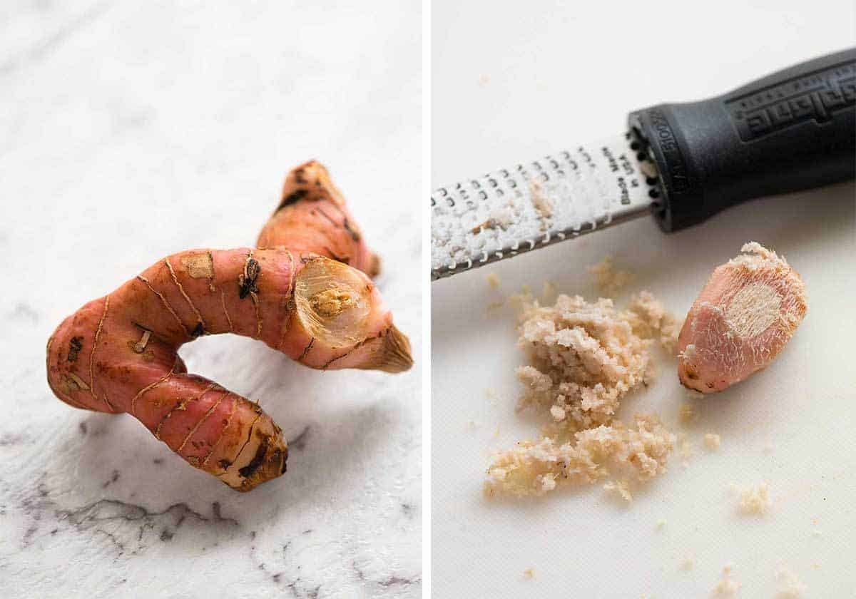 A key ingredient in Thai Red Curry Paste - galangal.