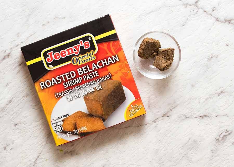 Dried shrimp paste - balachan - belacan