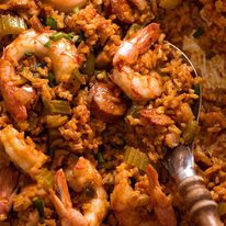Close up of Jambalaya