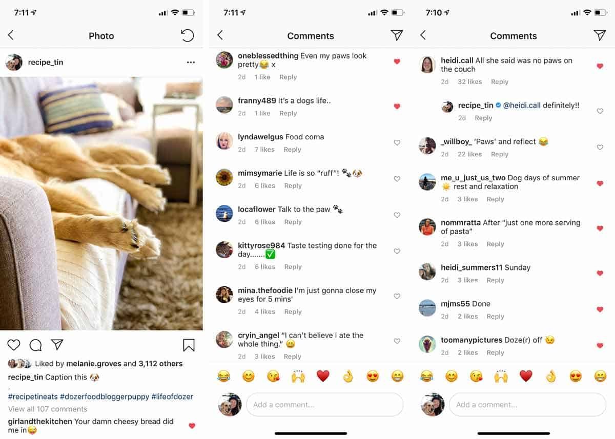 Dozer Instagram caption this - July 2019