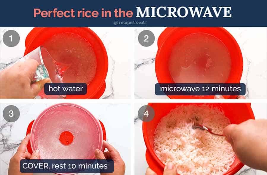 How to cook rice in the microwave