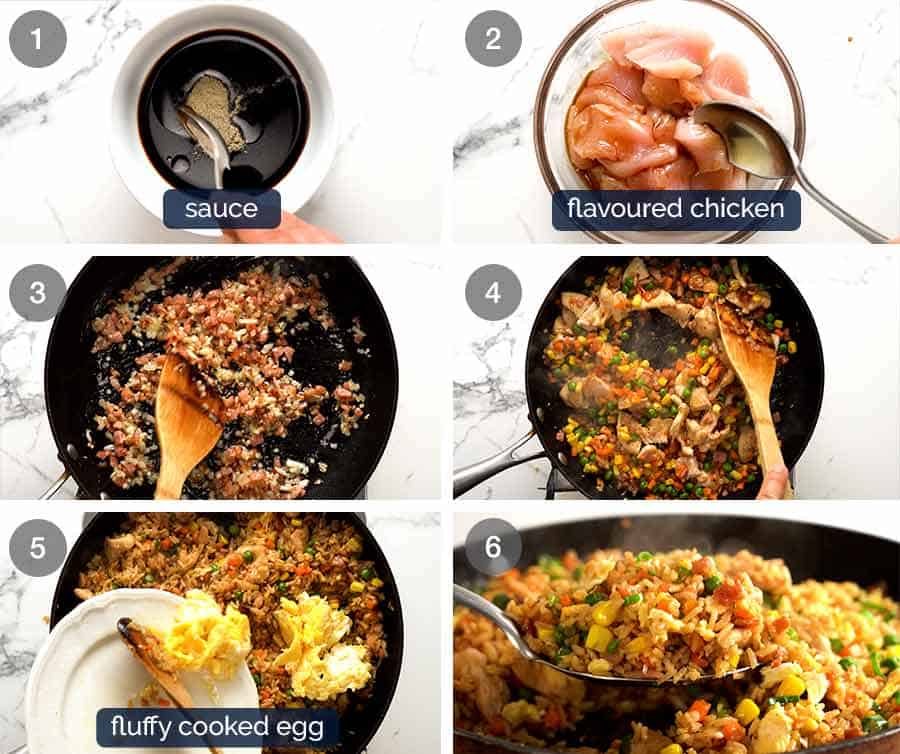 How to make Chicken Fried Rice
