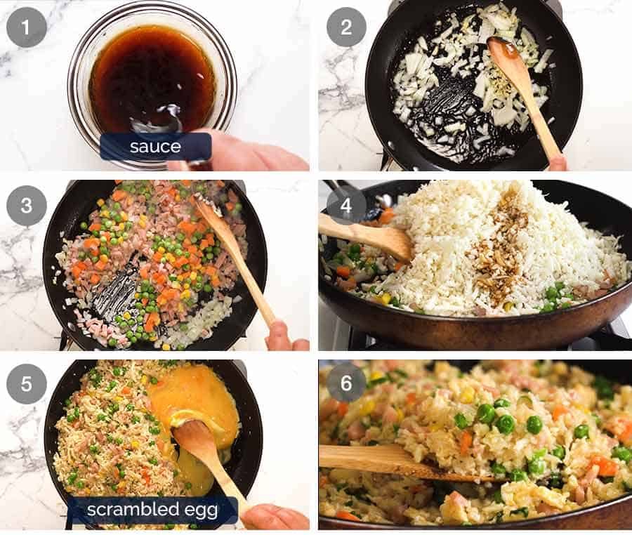 How to make Cauliflower Fried Rice