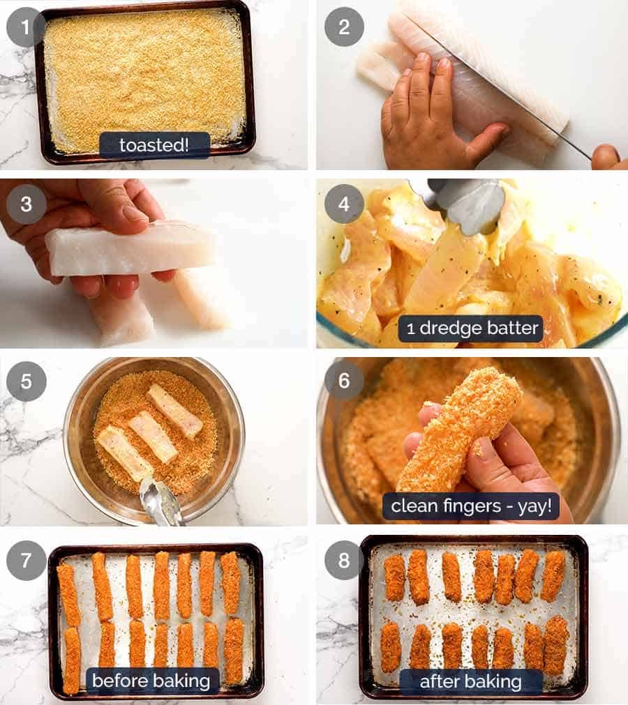 How to make homemade fish fingers