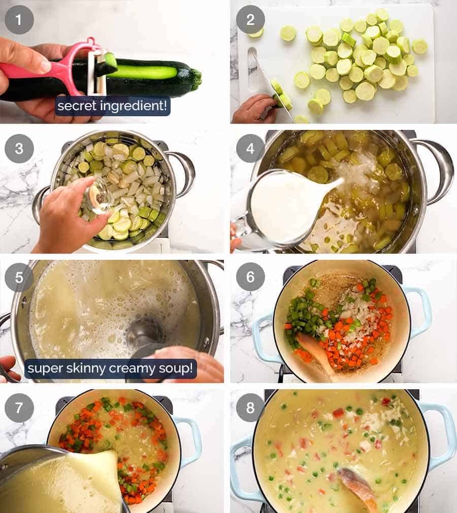How to make an amazing creamy healthy soup