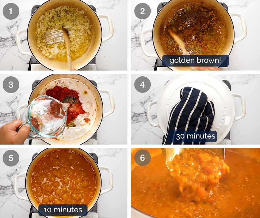 How to make Lentil Curry