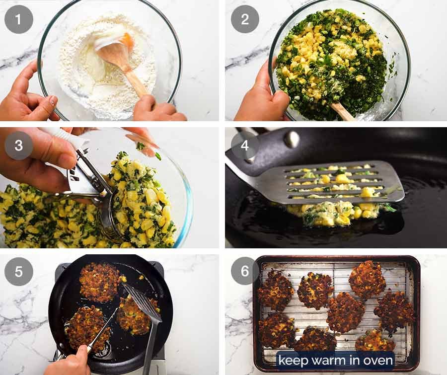 How to make Crispy Corn Fritters