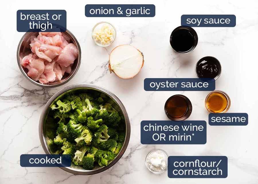 What goes in Chicken Broccoli Stir Fry