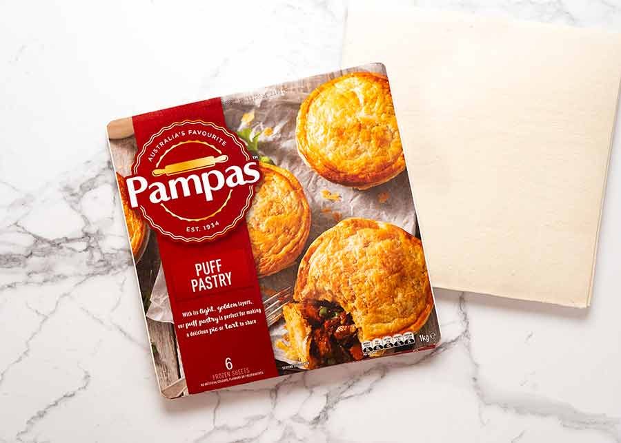 Puff pastry for Vegetable Samosa Pie