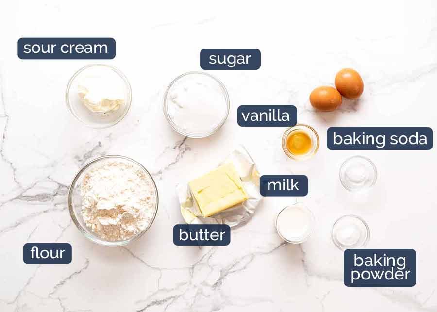 Ingredients in Pineapple Upside Down Cake