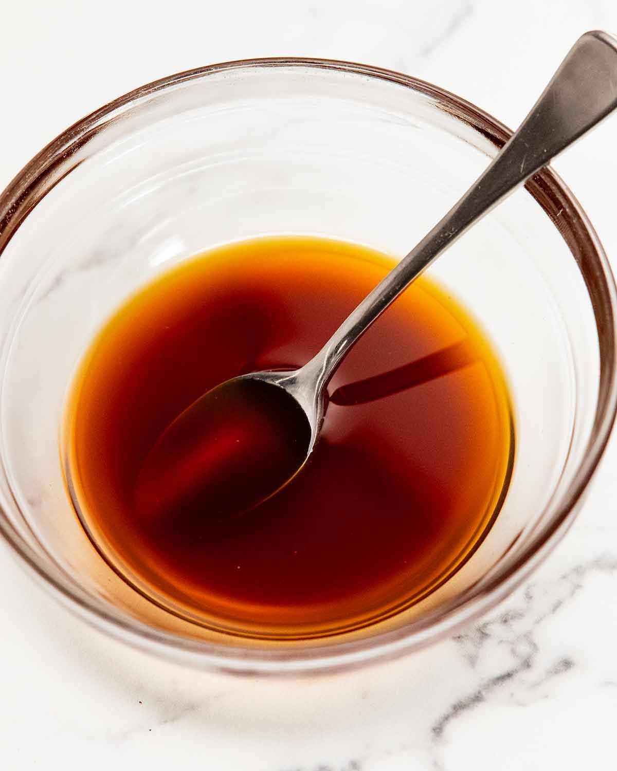 Yuzu dressing for Beef tataki