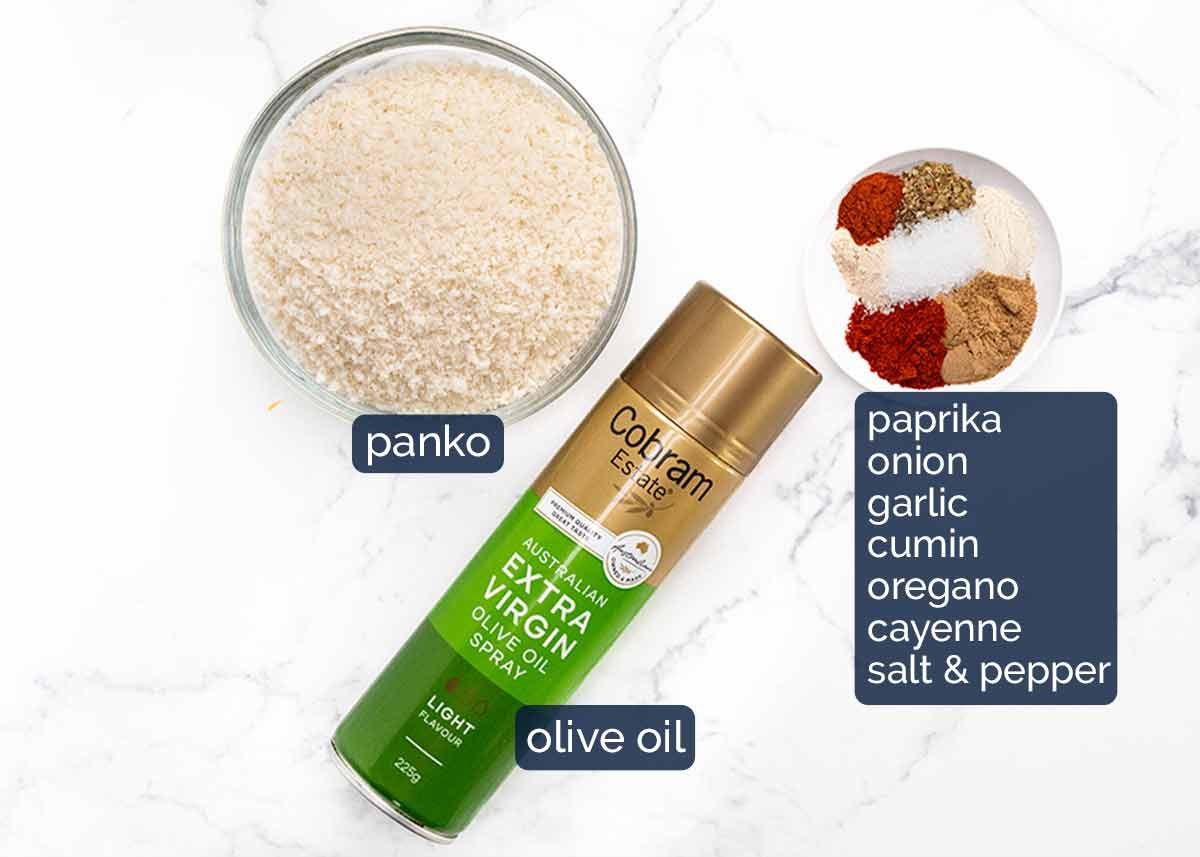 How to make Crunchy chicken taco fingers