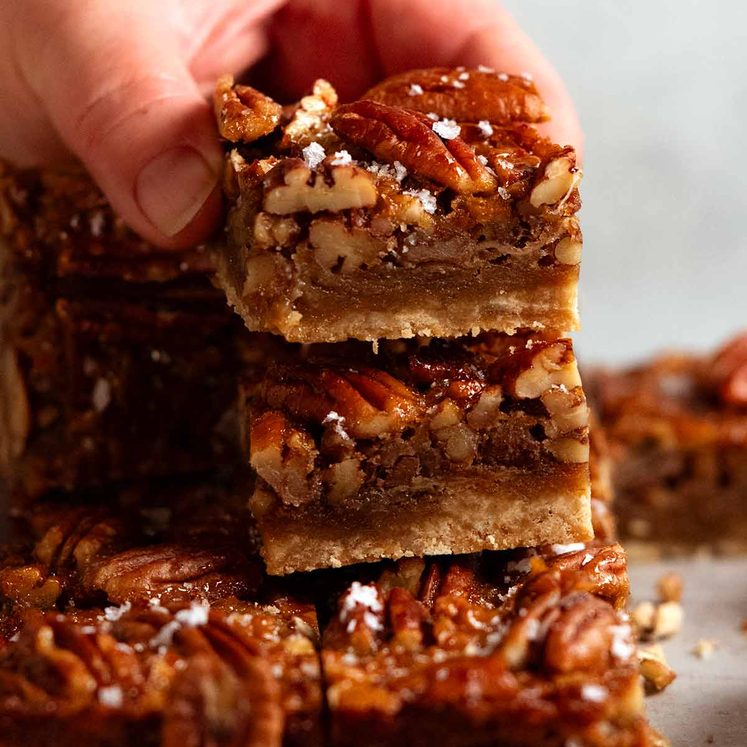 Maple Pecan Pie Bars