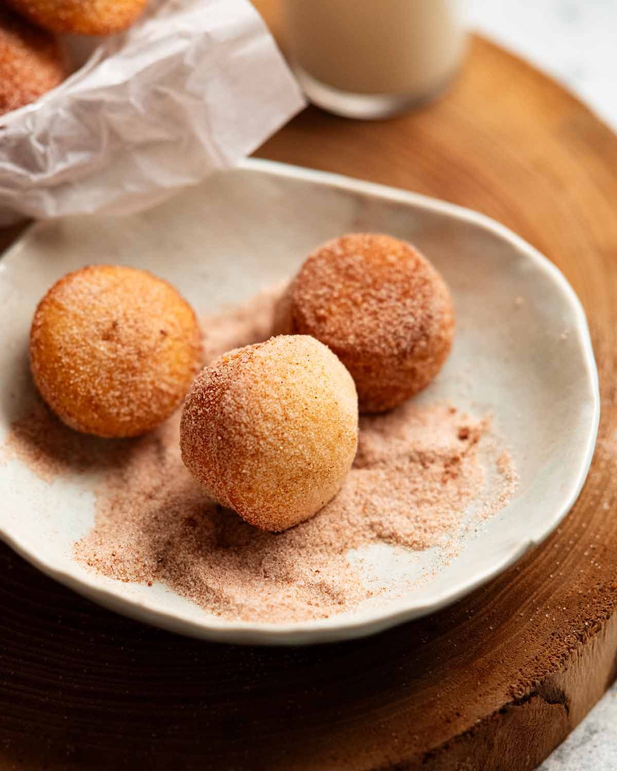 Mini cinnamon muffins