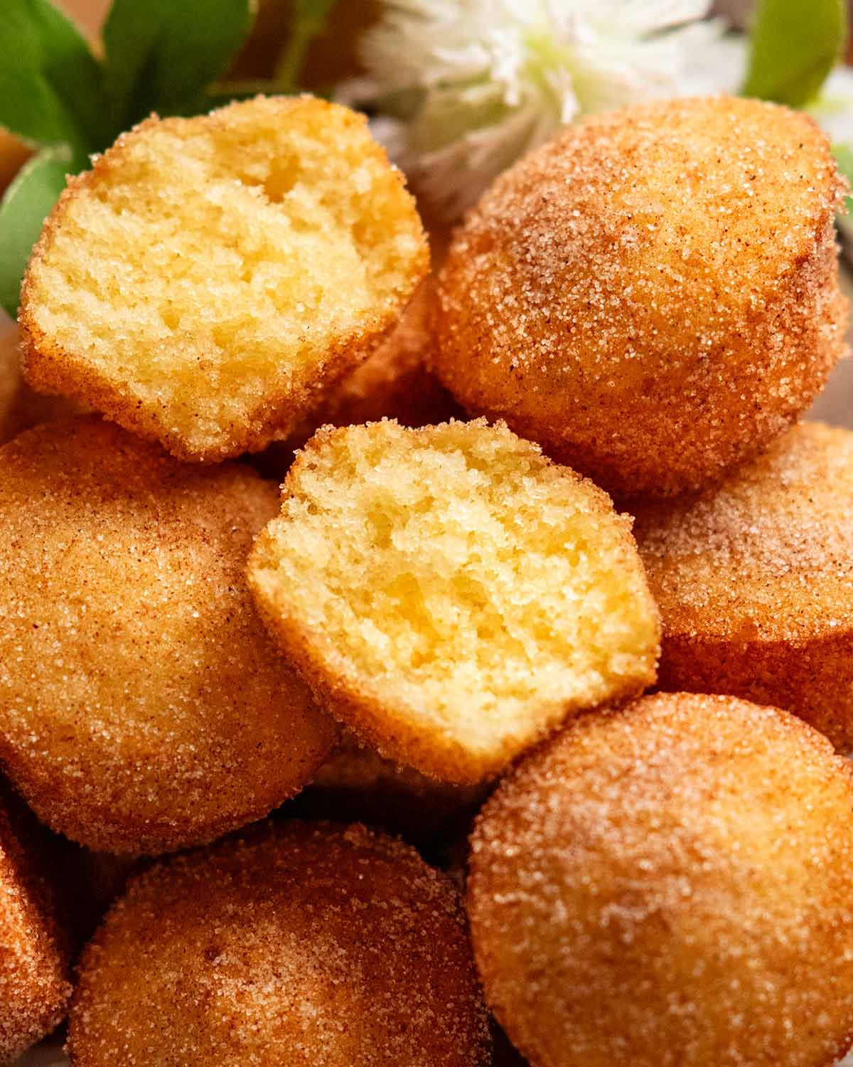 Mini cinnamon muffins