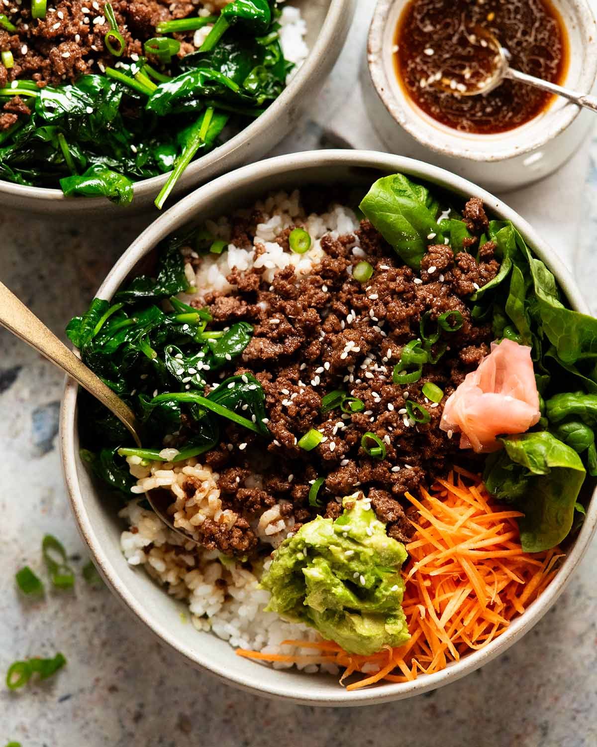 Easy Korean Beef Bulgogi Bowls