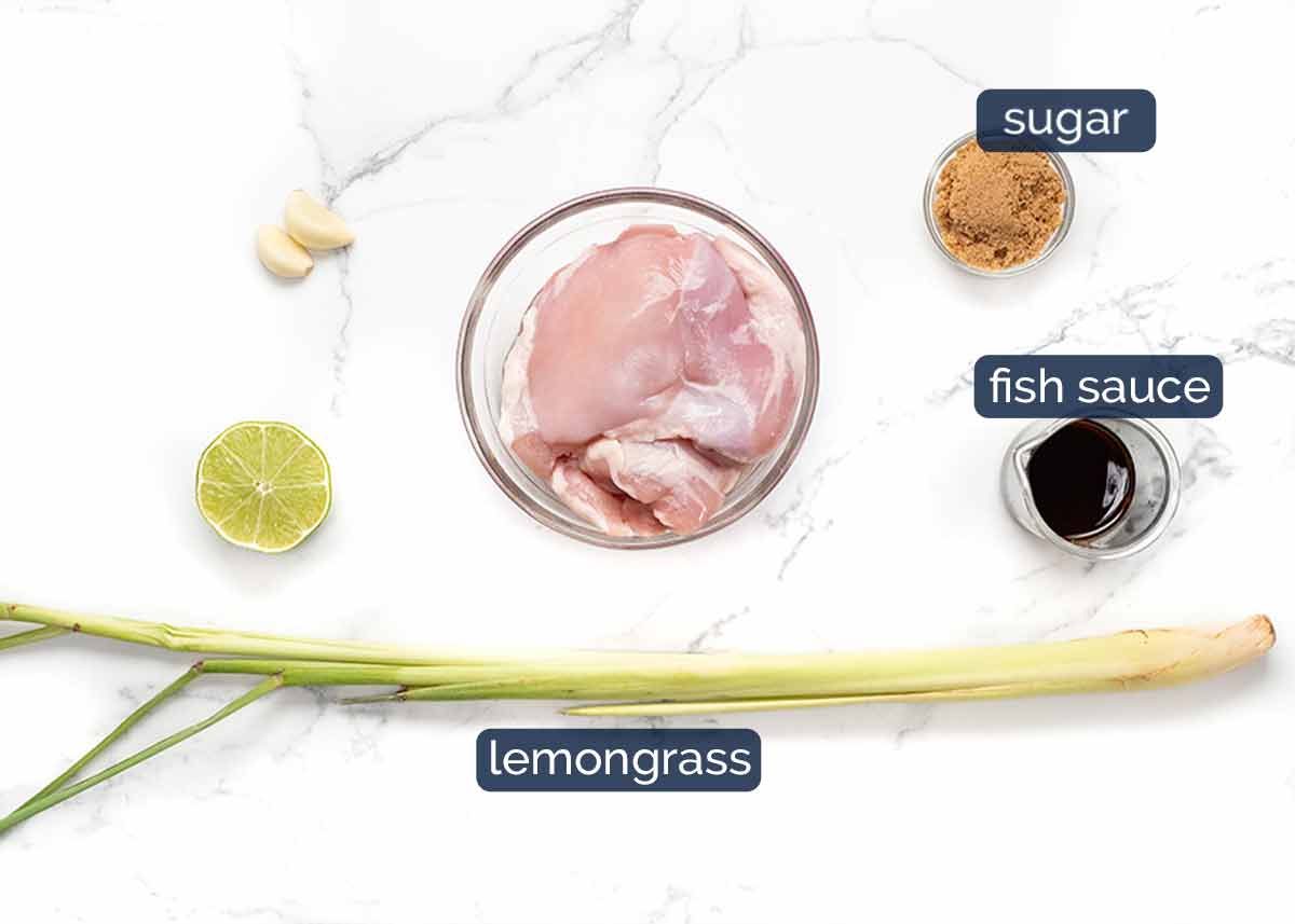 Lemongrass Chicken Rice Paper Rolls