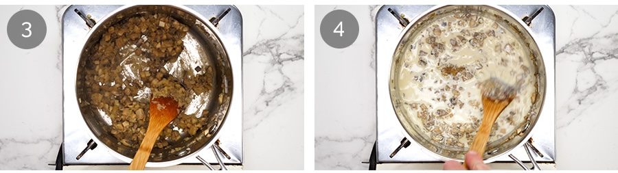 Coquilles Saint-Jacques step photos