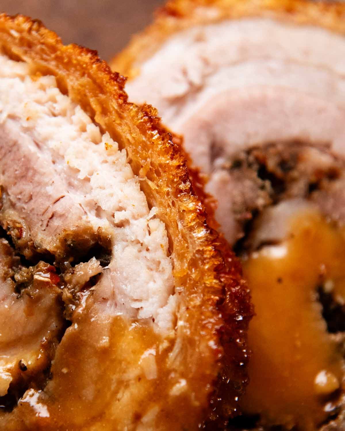 Perfect Porchetta crackling