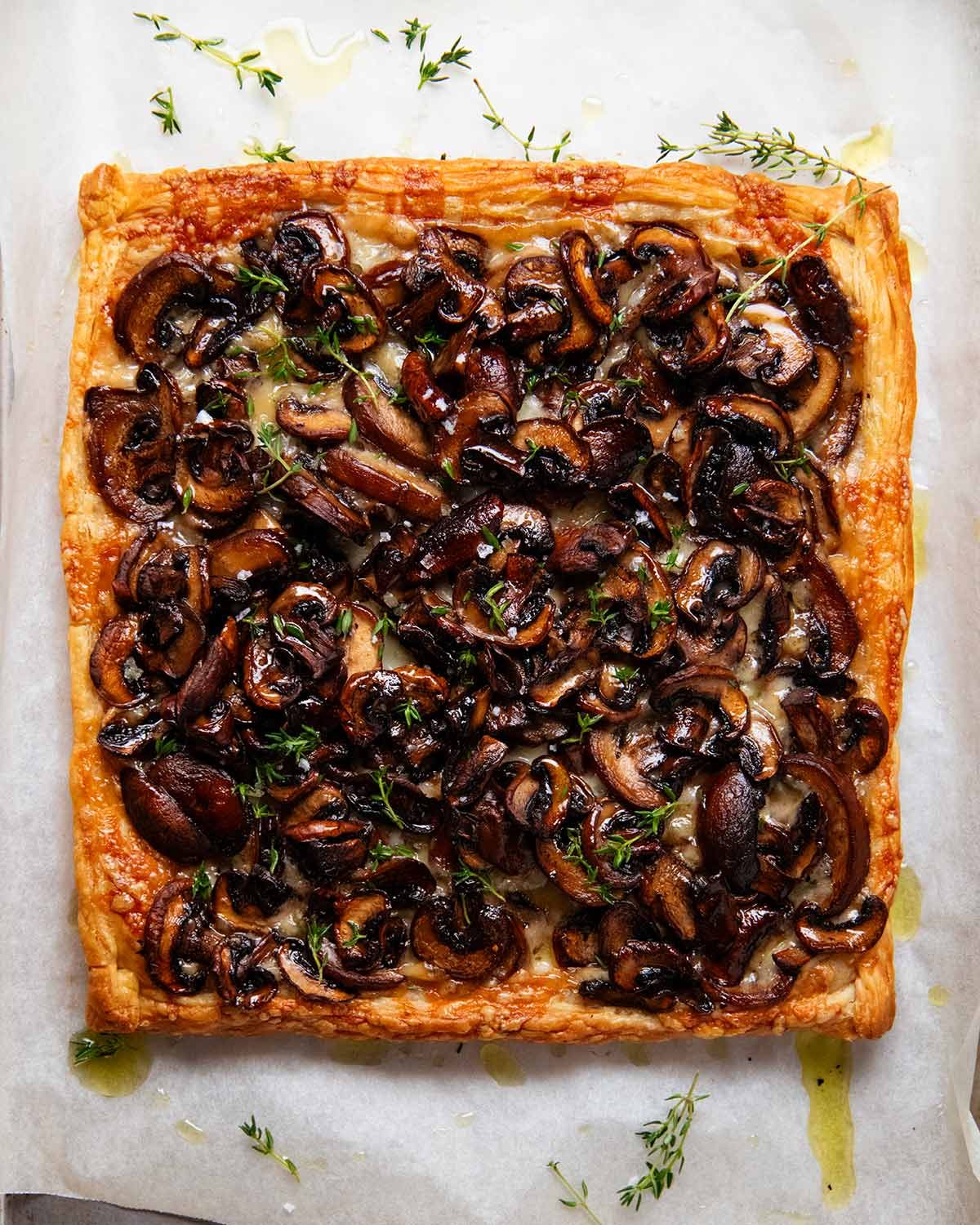 JB's Mushroom tart