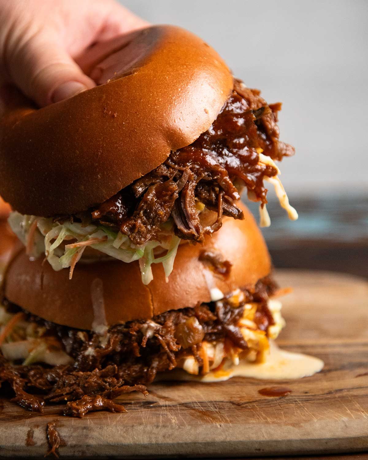 Easy Slow Cooker BBQ Shredded Beef