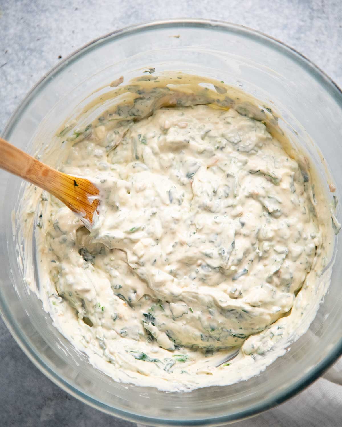 Spinach French Onion Cob Dip