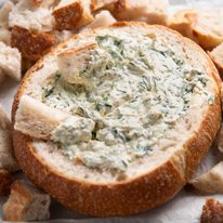 Spinach French Onion Cob Dip
