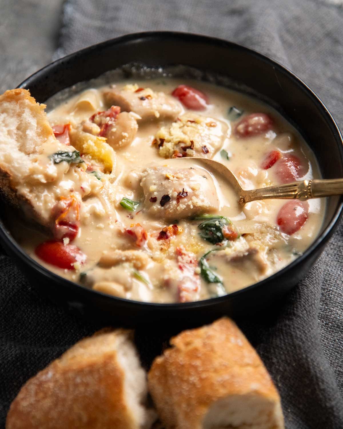 Tuscan Chicken Stew