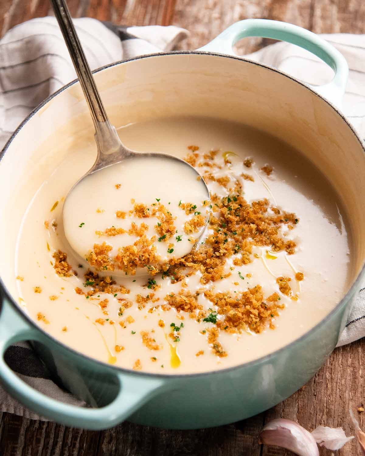 Garlic soup