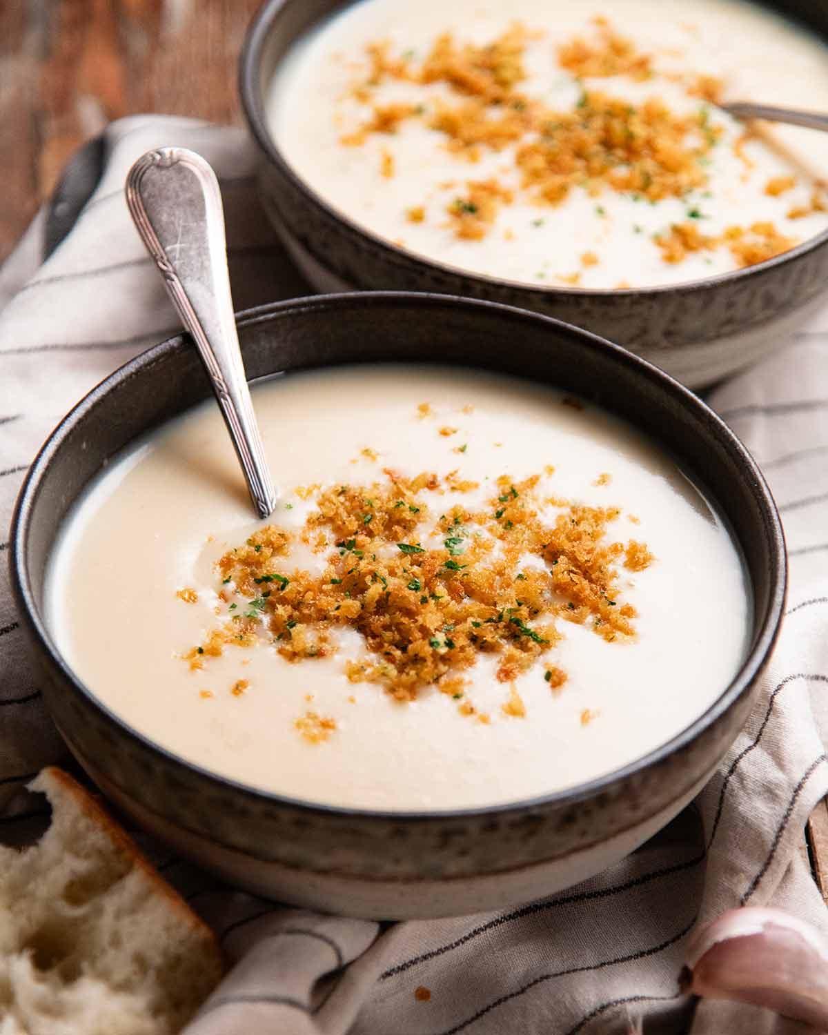 Garlic soup