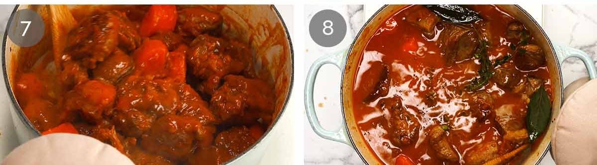 Lamb Navarin Steps