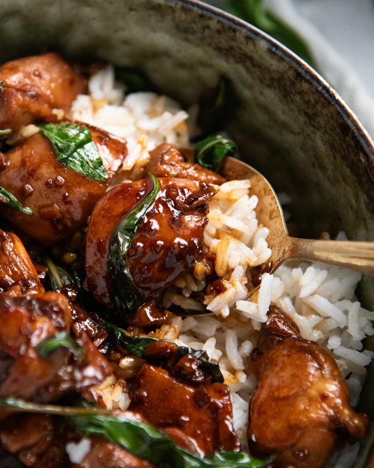 Taiwanese Three Cup Chicken