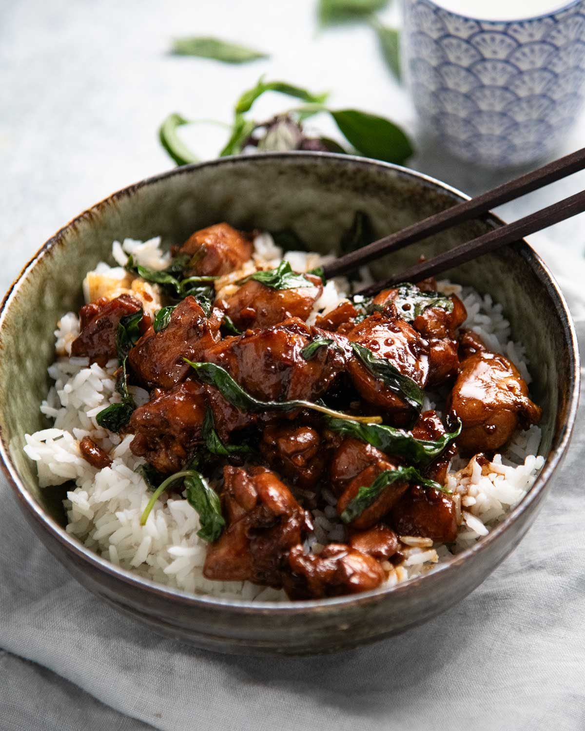 Taiwanese Three Cup Chicken