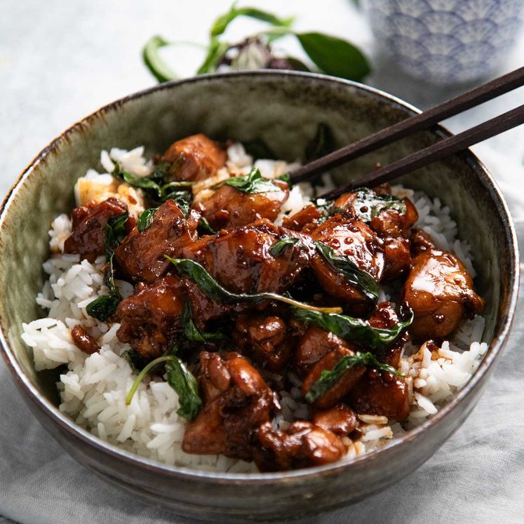 Taiwanese Three Cup Chicken